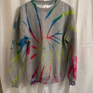 NWOT Colorful Tie-Dye Sweatshirt - Medium